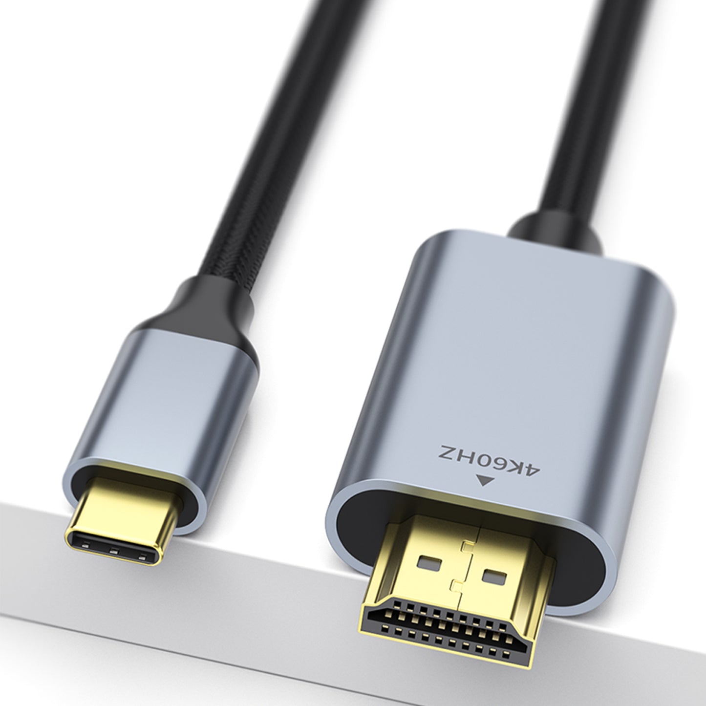 Type-C to HDMI ケーブル（4K 60Hz対応）