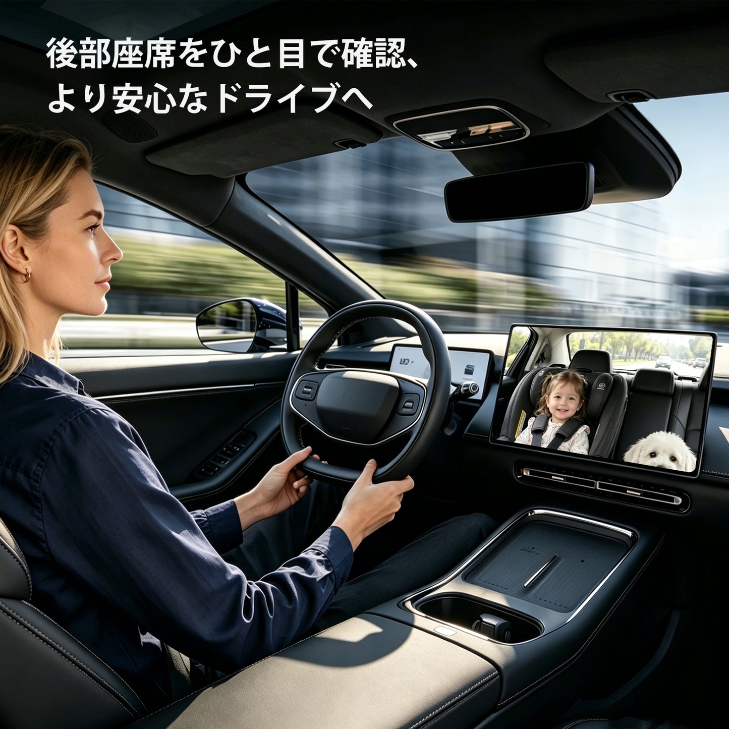 後席見守りカメラ