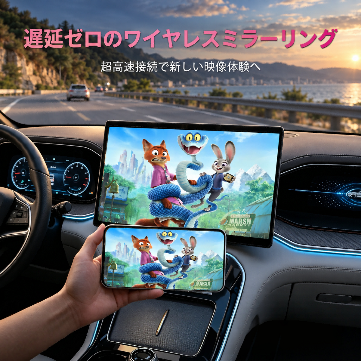 OneTouch ｜ワイヤレス画面ミラーリング